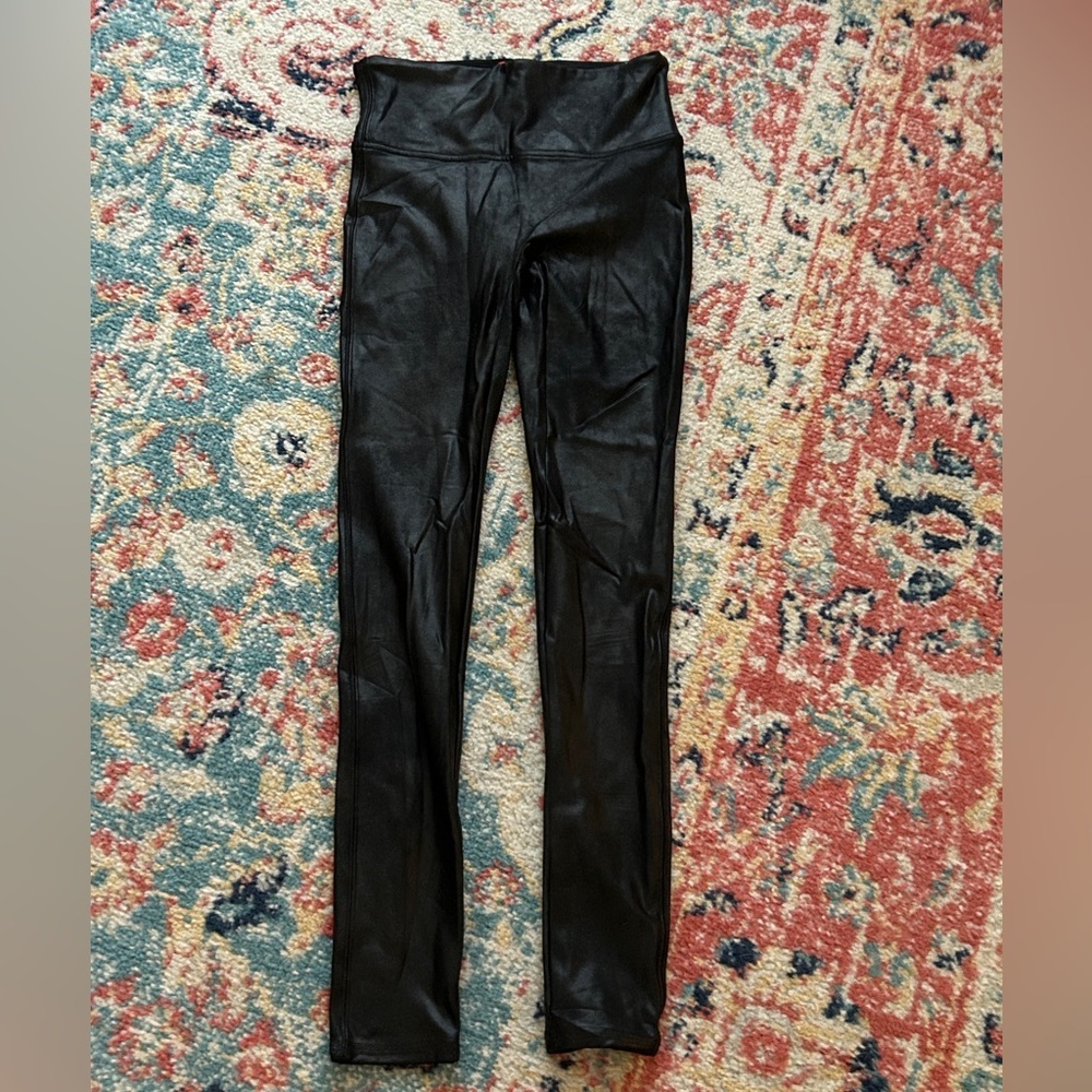 NWT Spanx faux leather leggings